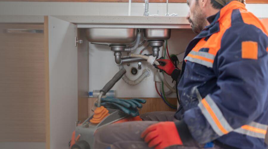 Professional slab leak plumber services in Kensington, KS